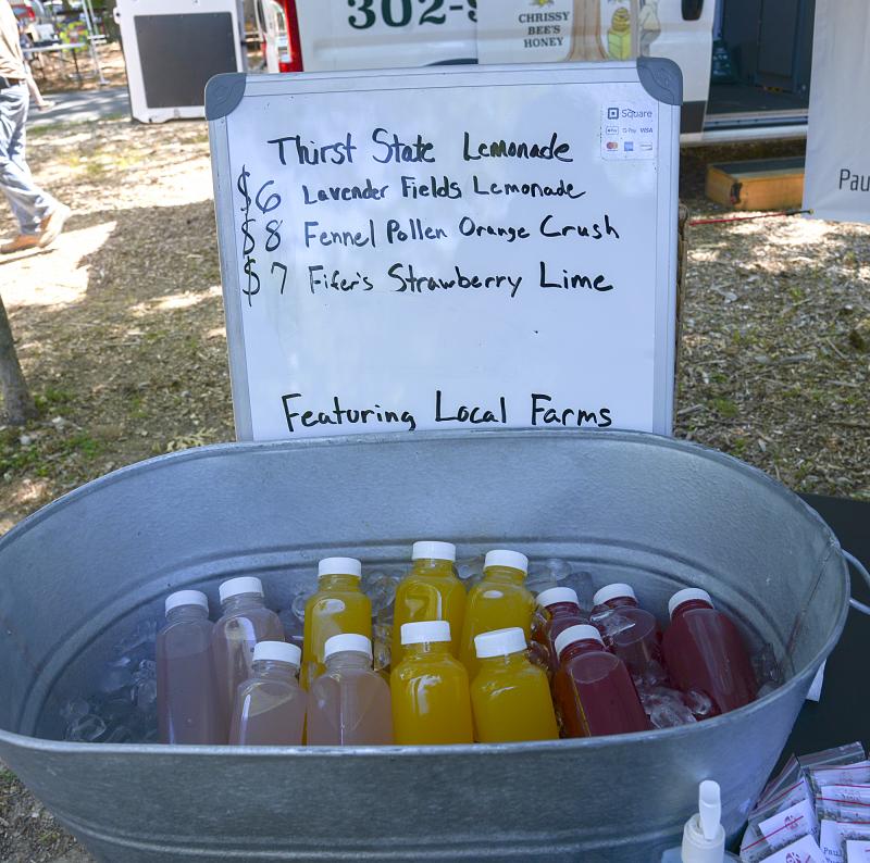 Rob Bagley is creating lemonades made from local products for Paul’s Kitchen & Cullen-ary Company.